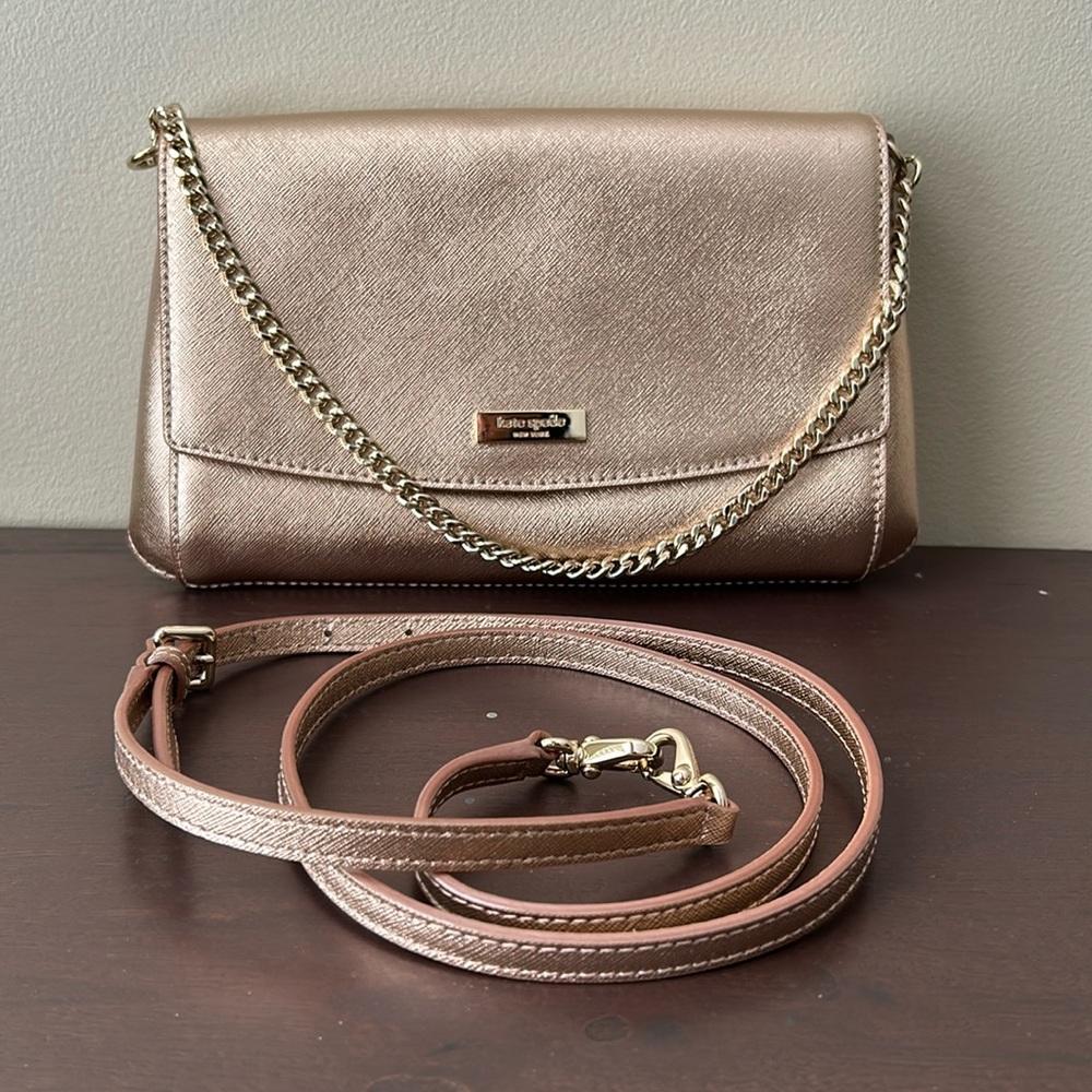 Kate Spade Metallic Handle Shoulder Bag